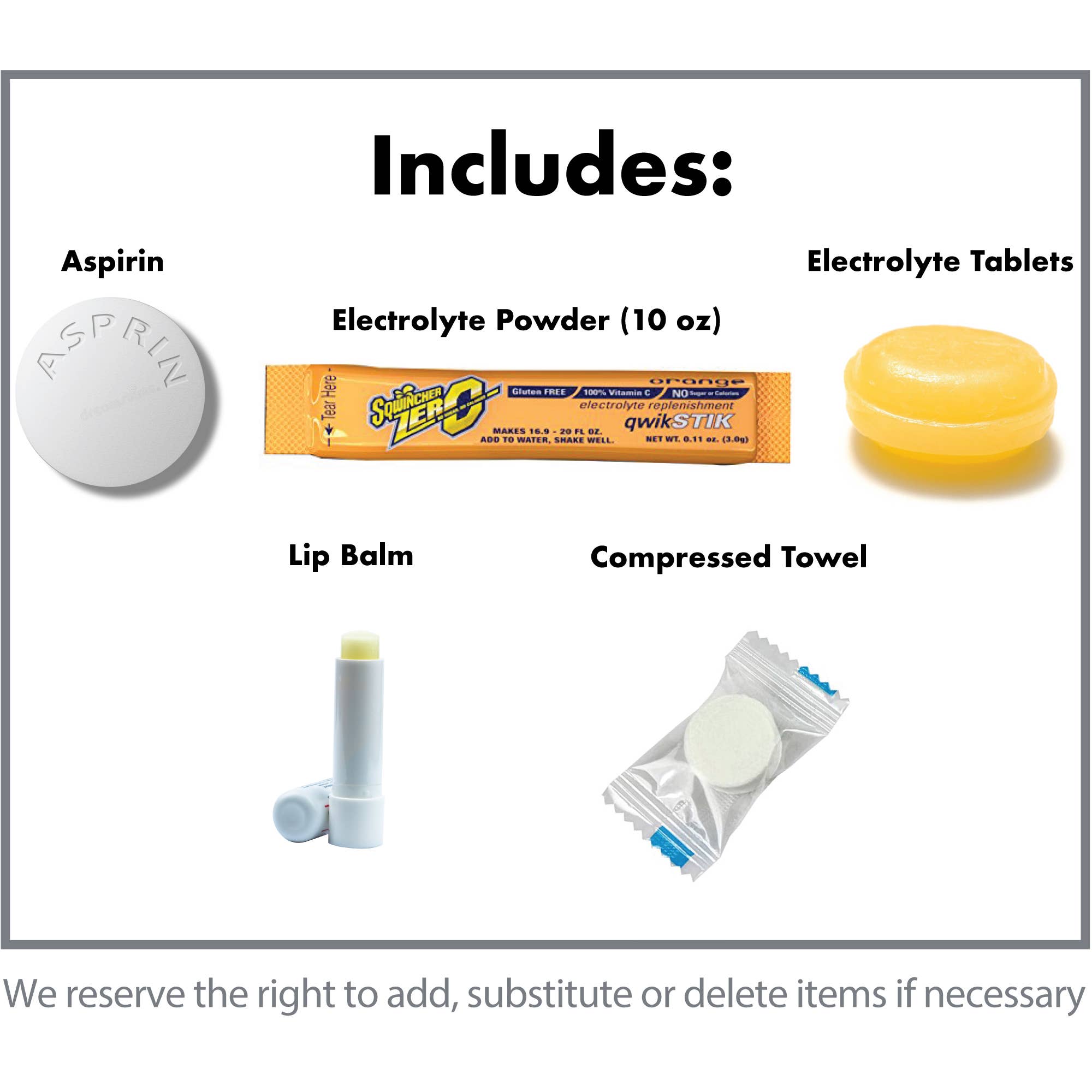 Potty Packs – wholesale First aid kit – Hydro Pack: Your Essential Hydration and Wellness Companion2