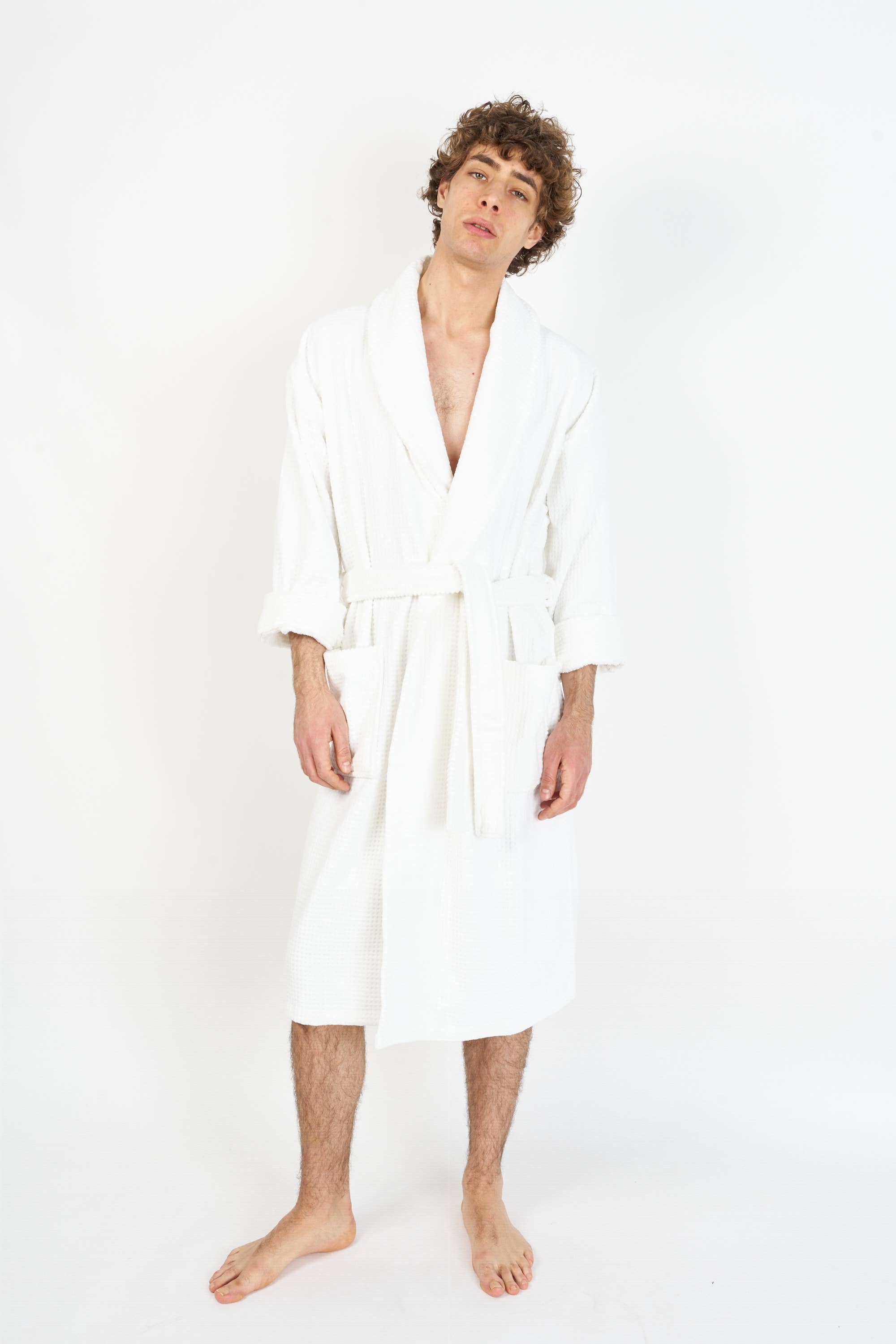 House Babylon - Wholesale Robe - Unisex - BATHROBE | White by House Babylon5