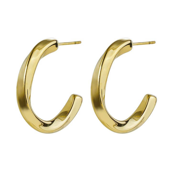 Twinnie Hoop Or pour la vente par Bud To Rose