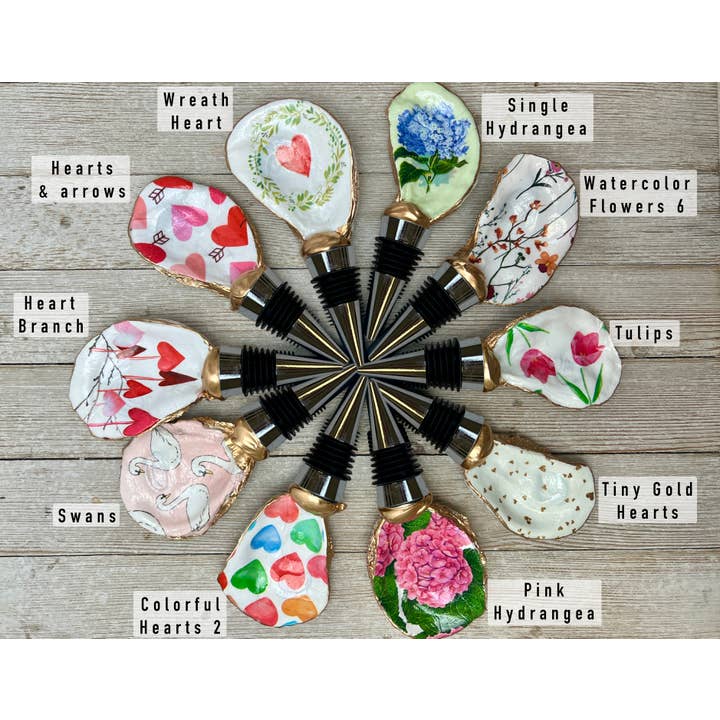 Ten Twenty Six Designs - Wholesale Wine Stopper - Spring Wine Stoppers- Easter & Valentine's Day