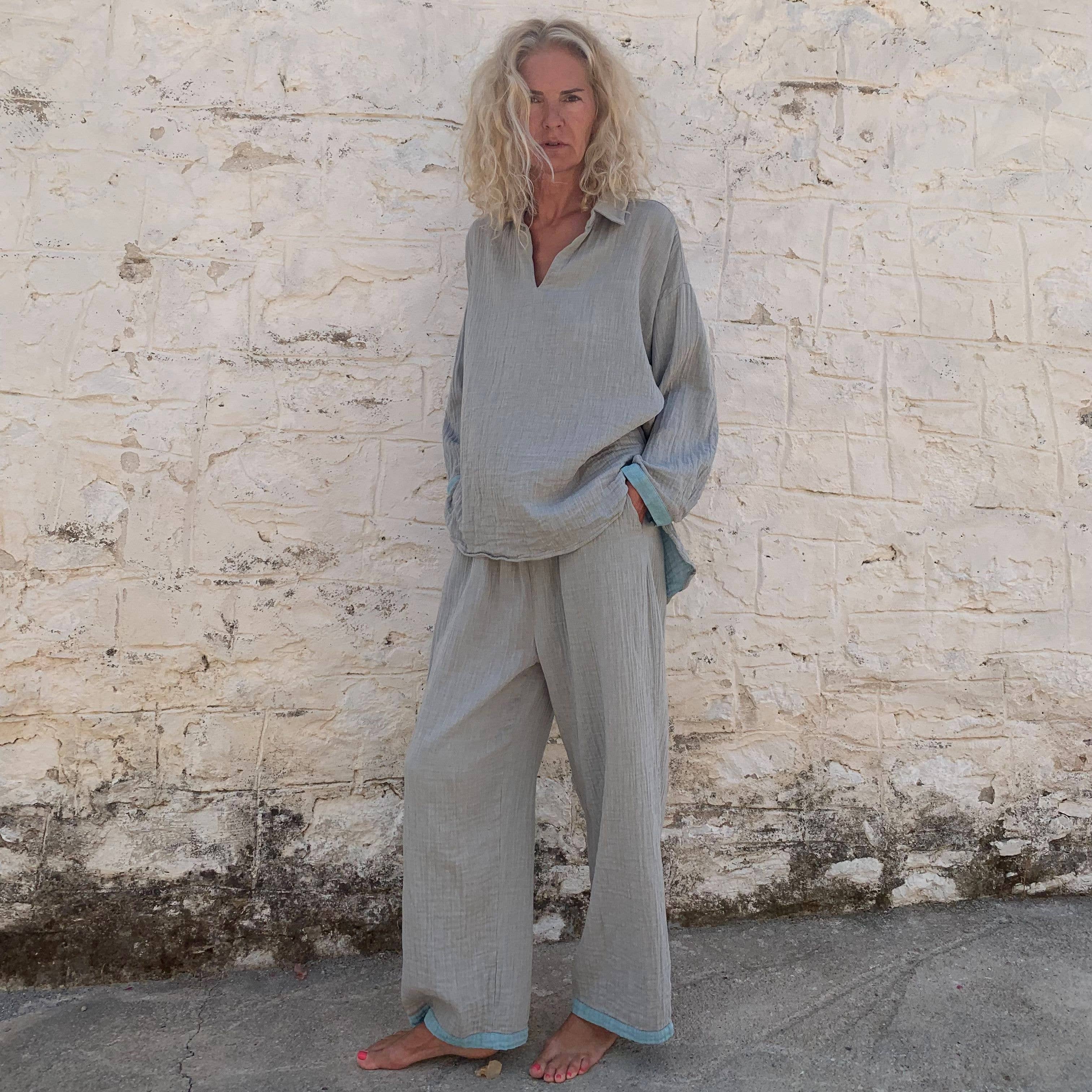 loom.ist – Großhandel Hose – Damen – Muslin-Hose zum Entspannen1