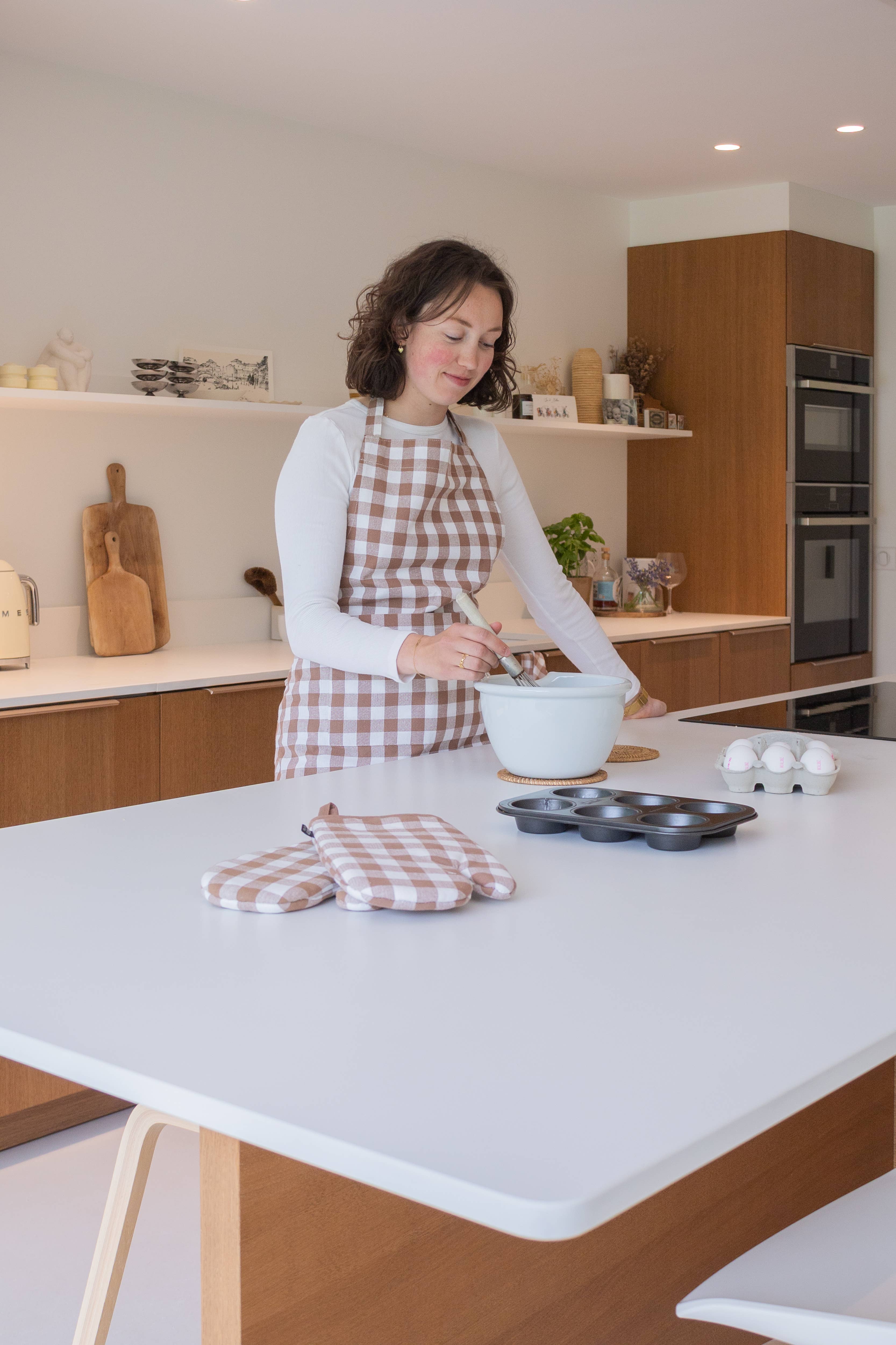 Tiseco - Wholesale Oven Mitt/Pot Holder - Oven mitt GINGHAM - 18x28 cm8