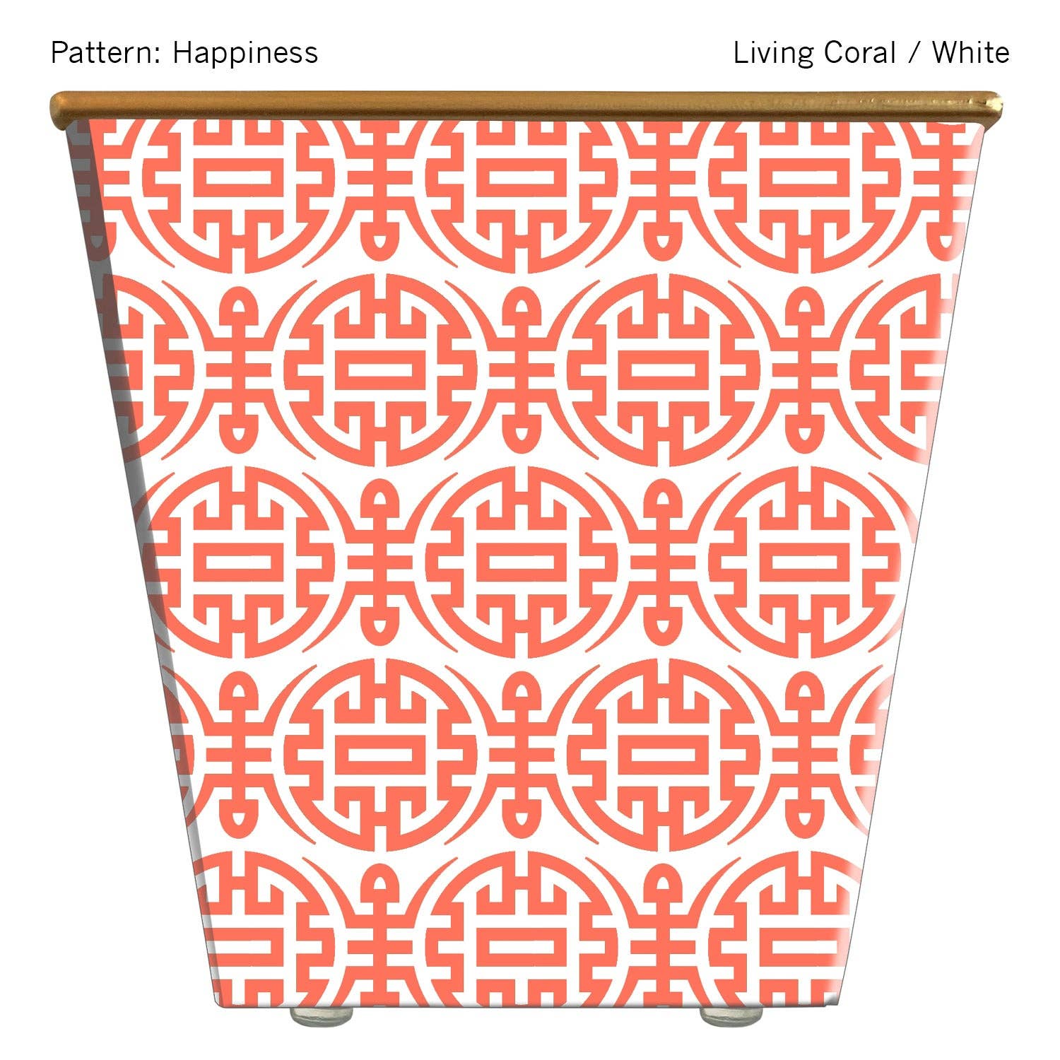 Hedge Farm Candles and Containers - Wholesale Plant Pot - WHH Happiness Cachepot Container Only5