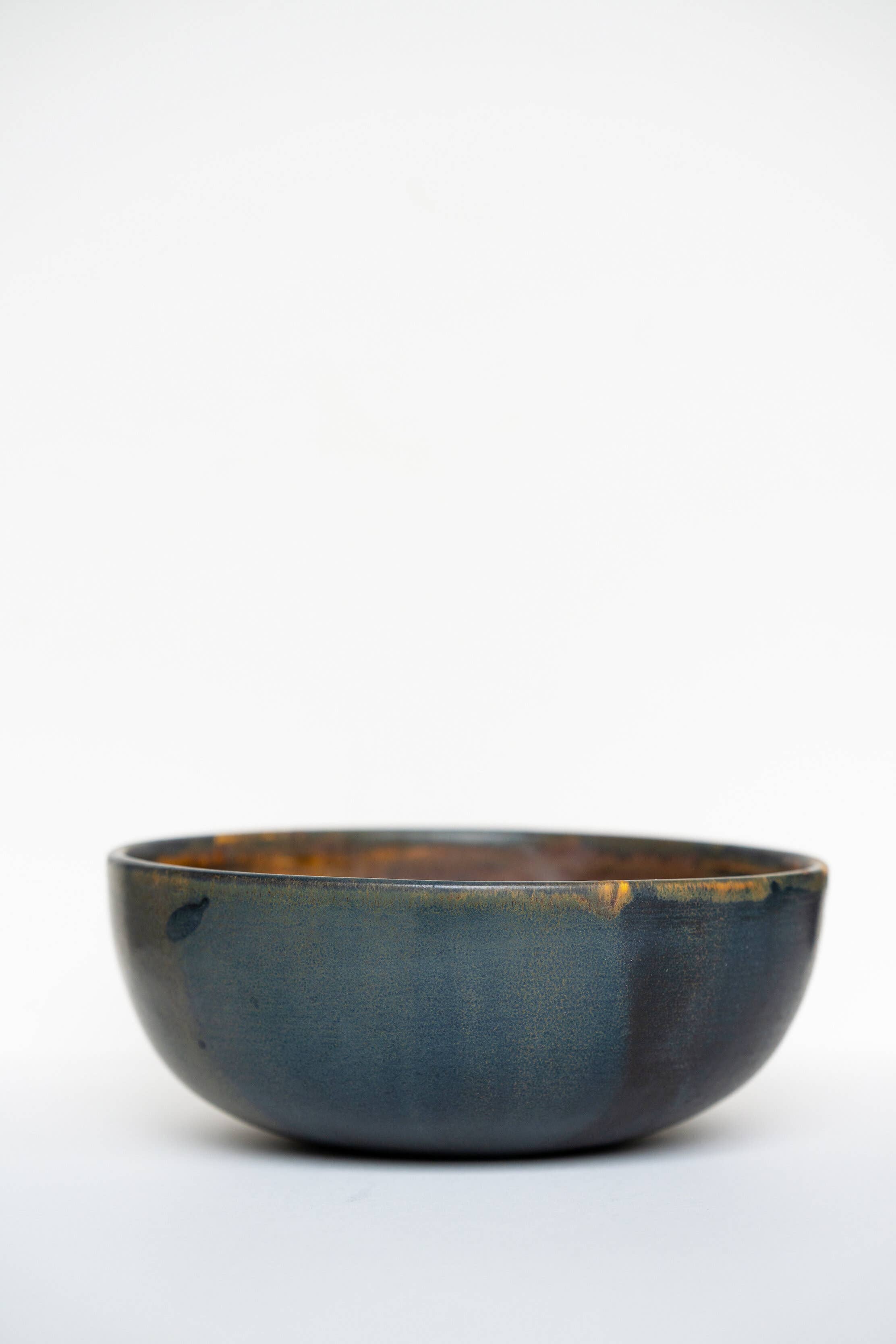 Creating Comfort Lab - Wholesale Serve Bowl - Rust Stoneware Salad Serving Bowl2
