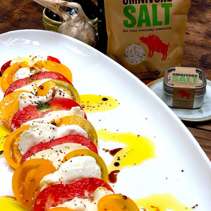 OMNIVORE LLC - Wholesale Salt - 6 oz Omnivore SALT an Organic Sea Salt blend - Bag