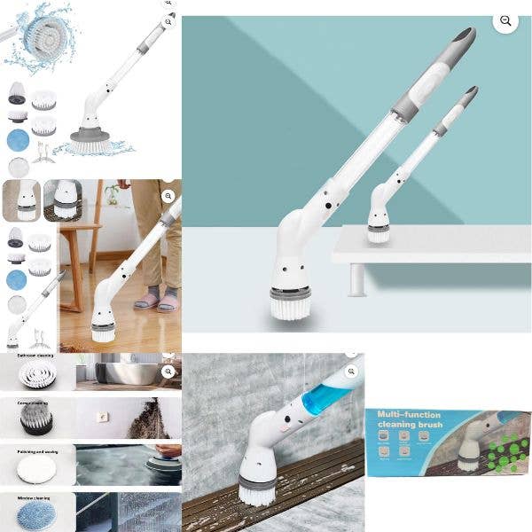 Multi-Function Cleaning Brush USB Charging - GDot Pack for wholesale by St. Louis Wholesale LLC