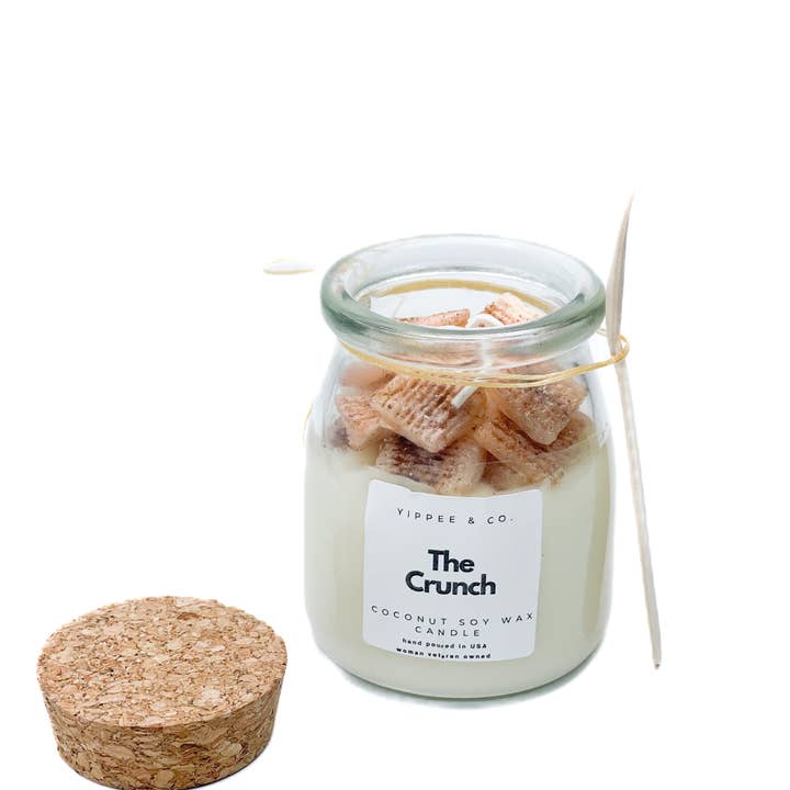 Graham Street Ext. - Wholesale Jar/Filled Candle - The Crunch Dessert Candle3