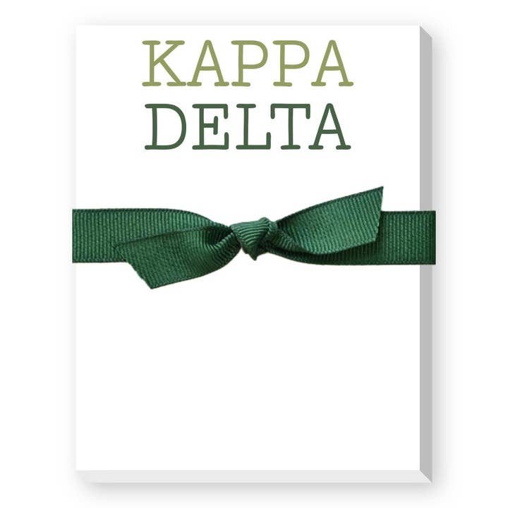 Donovan Designs - Wholesale Notepad - Sorority Colors Greek Mini Notepad 8