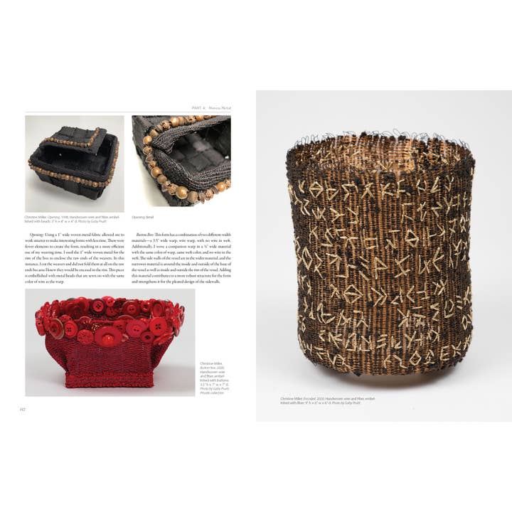 Schiffer Publishing - Vendita all'ingrosso Crafts, Hobbies & DIY - Tessitura con filo: creazione di tessuti metallici intrecciati3