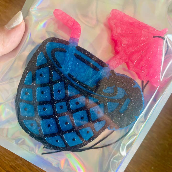 Stay Fresh’ies Air Fresheners - Wholesale Car Freshener - Women's - Tiki Drink Car Freshie