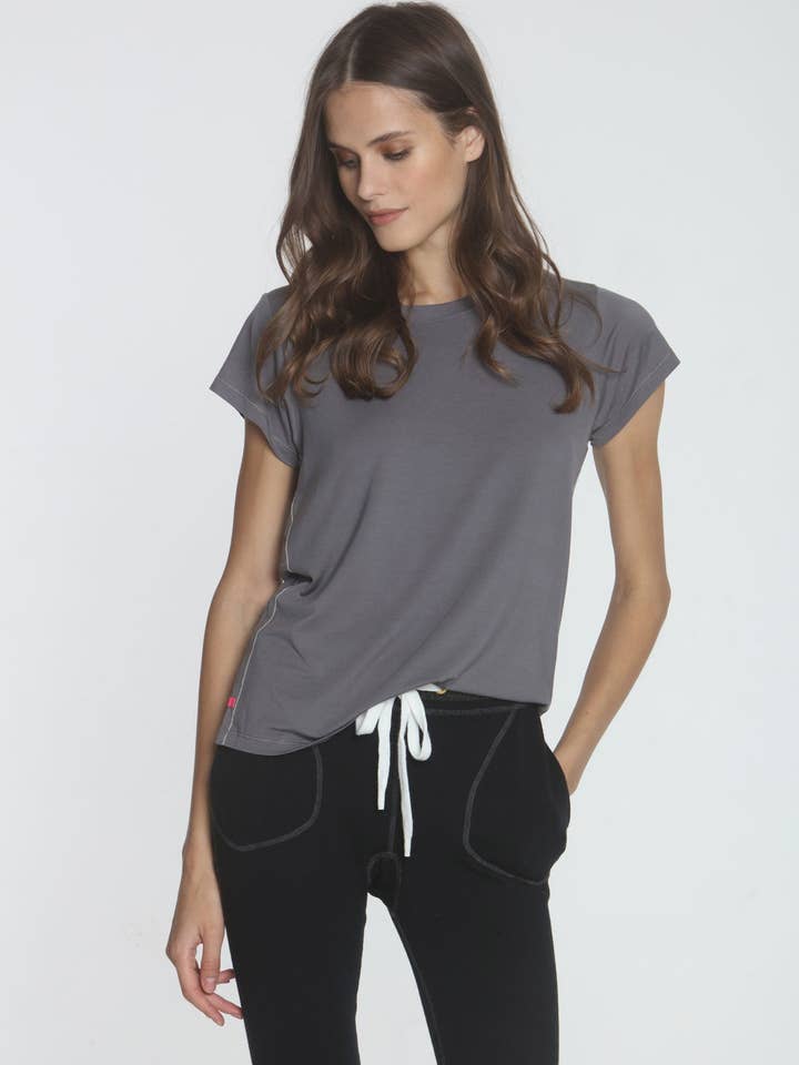 Kate Classic Crew - Deep Taupe for wholesale by Label + Thread