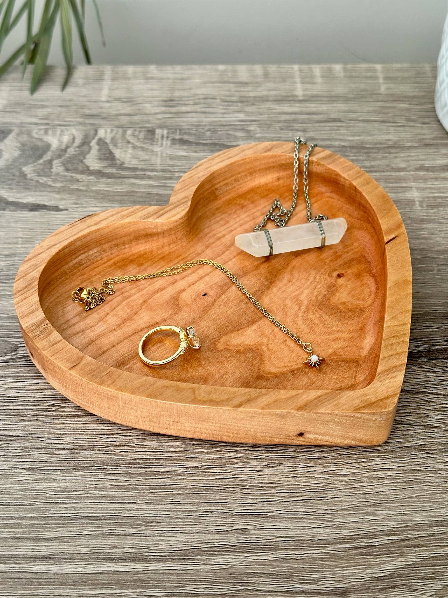 Third Eye Creation Company - Wholesale Decorative Tray - Valentine’s Heart Tray, Wooden Jewelry Dish, Gift for Her6