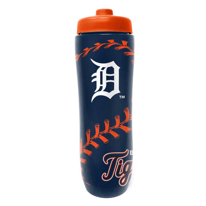 Detroit Tigers Squeezy Water Bottle for wholesale by Party Animal, Inc.