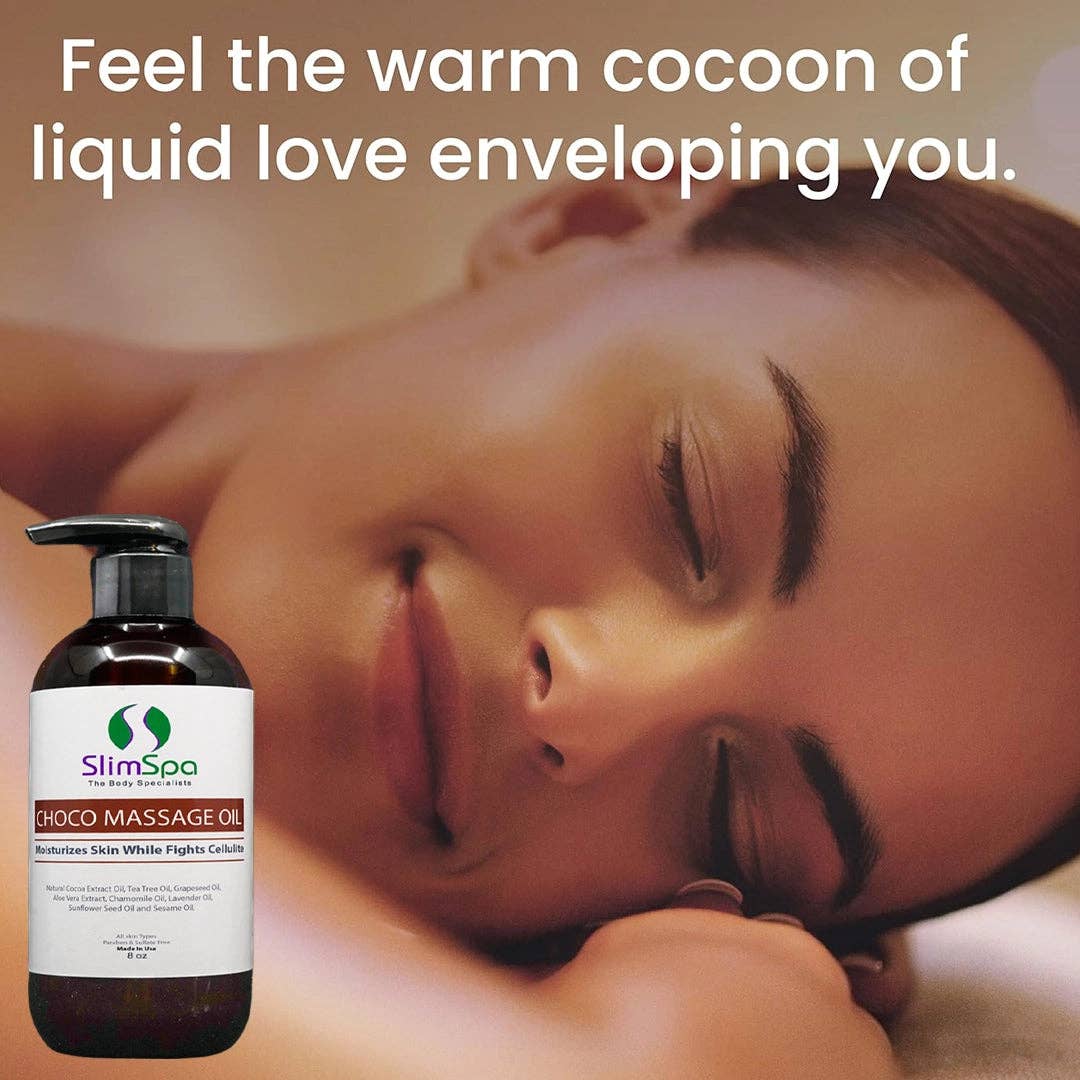 SlimSpa The Body Care Specialists - Wholesale Massage Oil/Gel - Choco Body Massage Oil 8oz7