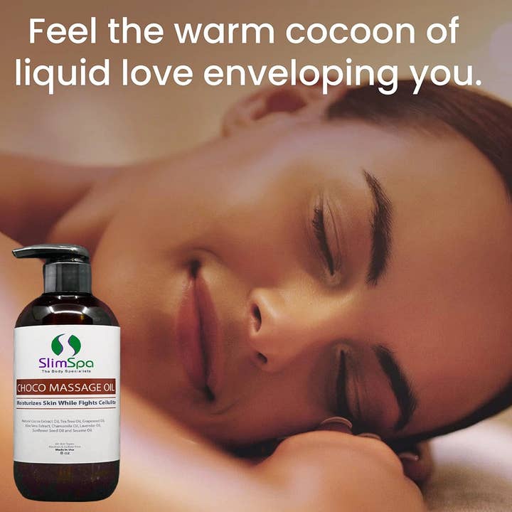 SlimSpa The Body Care Specialists - Wholesale Massage Oil/Gel - Choco Body Massage Oil 8oz7