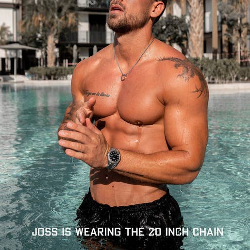 We Are All Smith - Wholesale Jewelry - Men's - Waterproof Stainless Steel Ring Necklace for men1