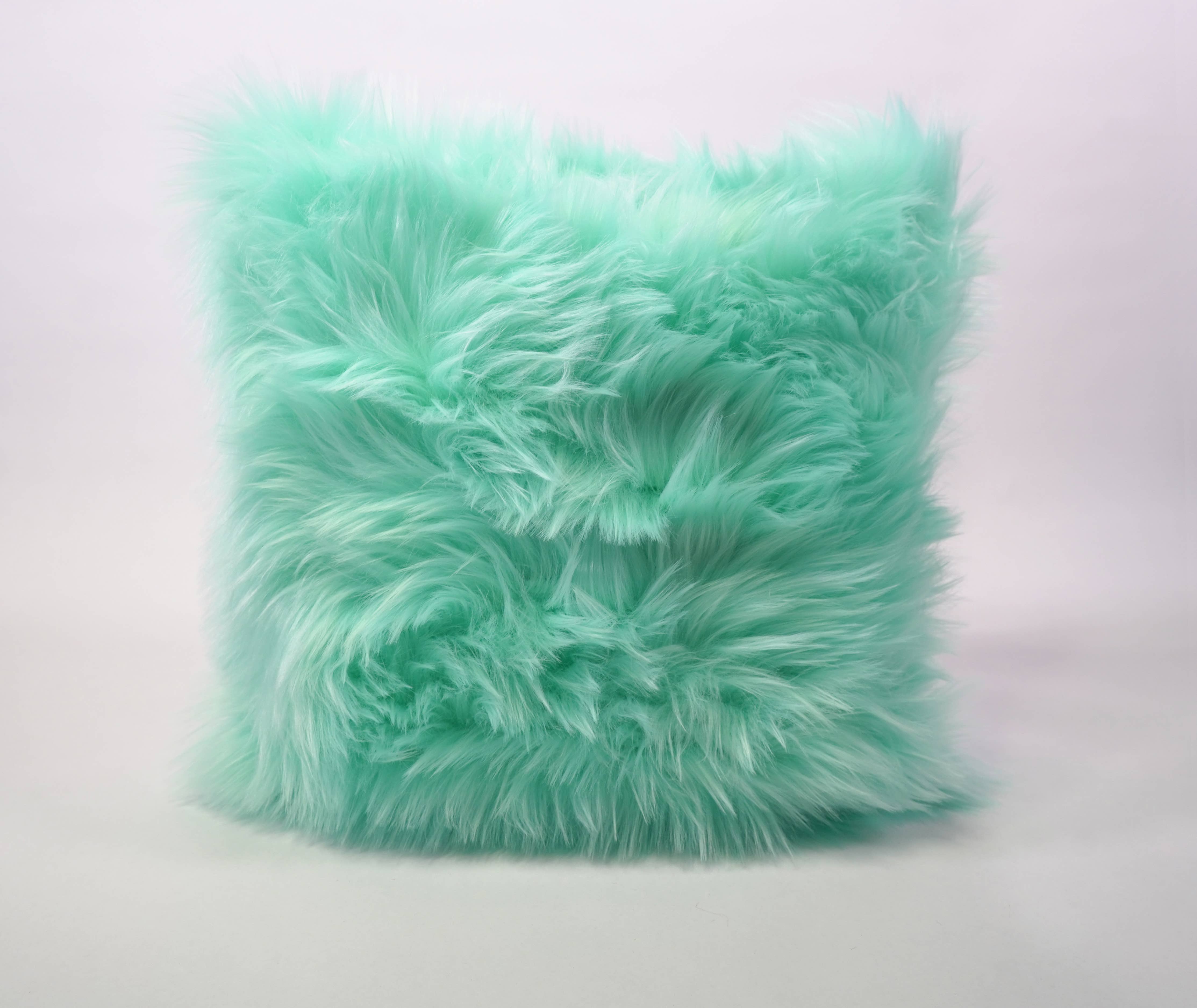 Floorora – wholesale Prydnadskuddfodral – Ny lyxserie Merino stil päls kasta örngott10