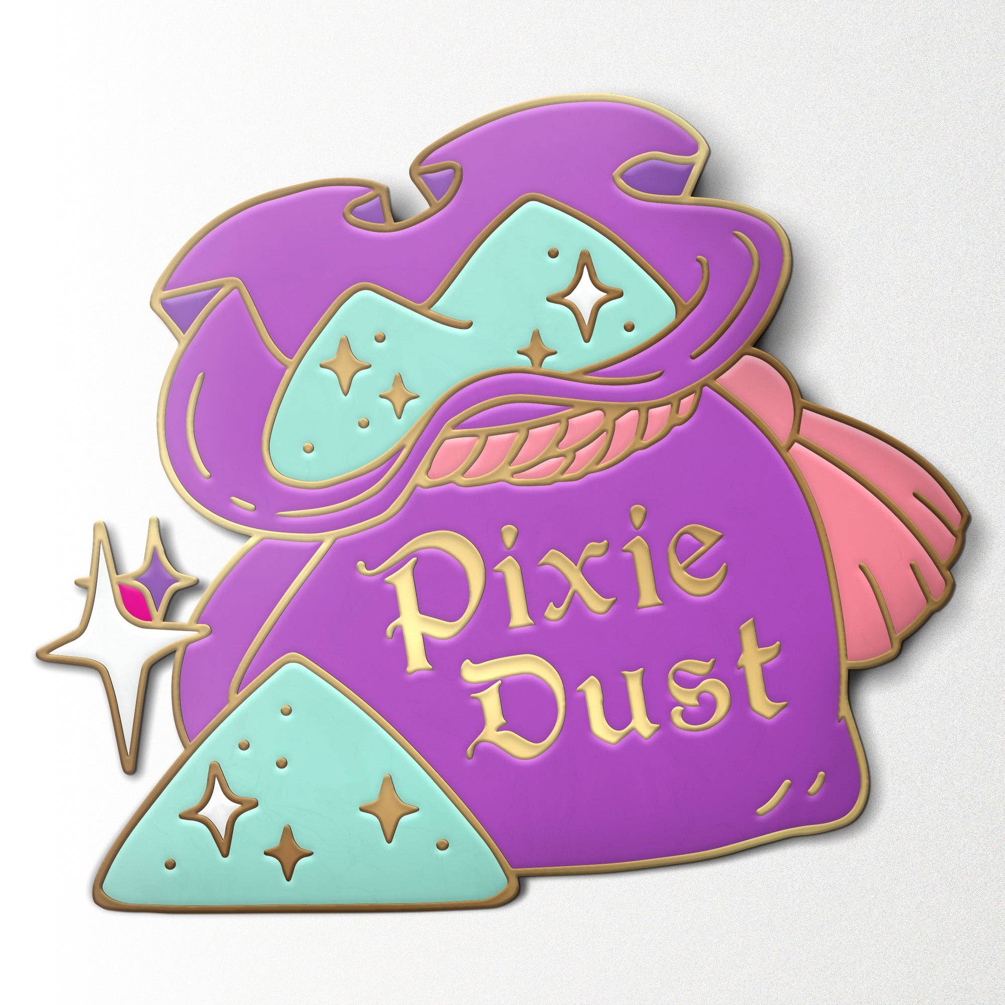 Norse Foundry - Wholesale Lapel Pin/Button - Fae Mystery Pin13