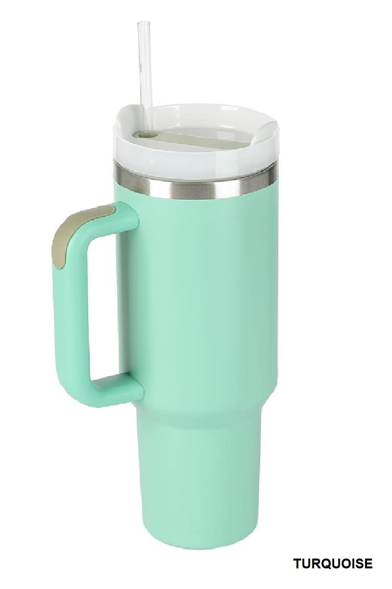 42POPS - Wholesale Insulated Mug/Tumbler - ",._ 40oz Stainless Steel Tumbler w/ Straw16