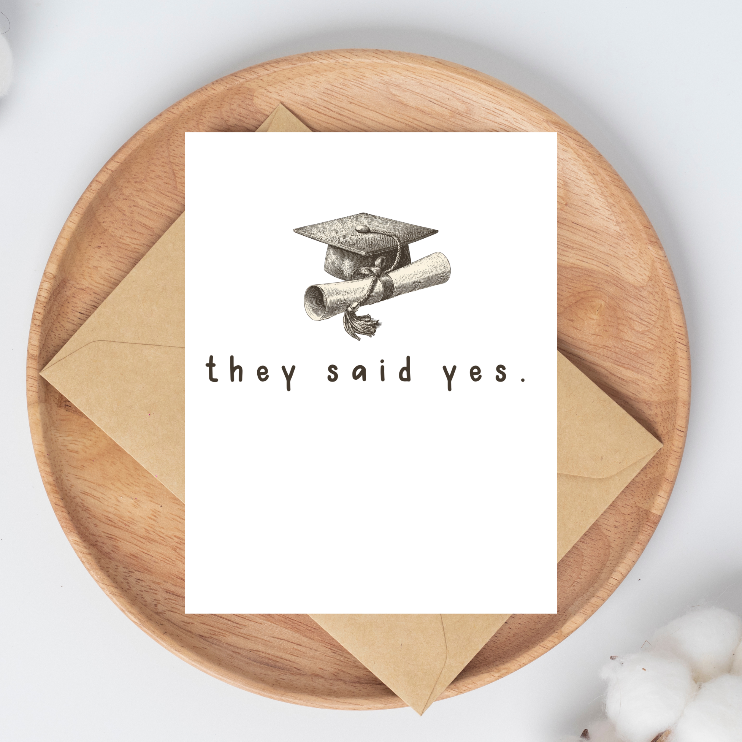 As Told By Ellie - Wholesale Graduation Card - Congrats Grad Congratulations Graduate Card Funny1