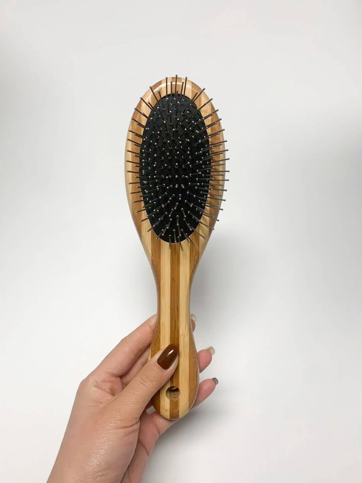 Smile Boutiques – wholesale Pet brush – Cat/dog – Double Sided Bamboo Pet Brush with Plastic Free Bristles1