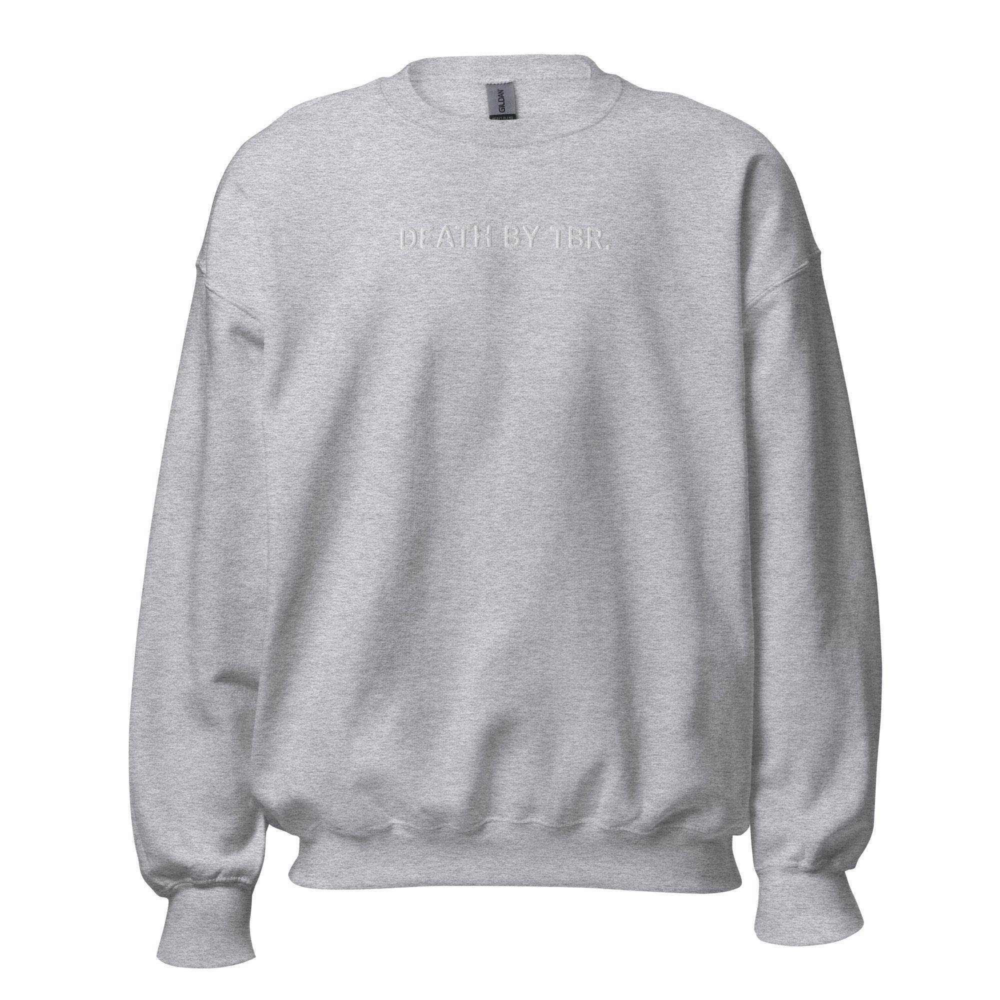 The Bean Workshop - Vente Sweat-shirt – femme - Sweatshirt brodé "Death By TBR"4