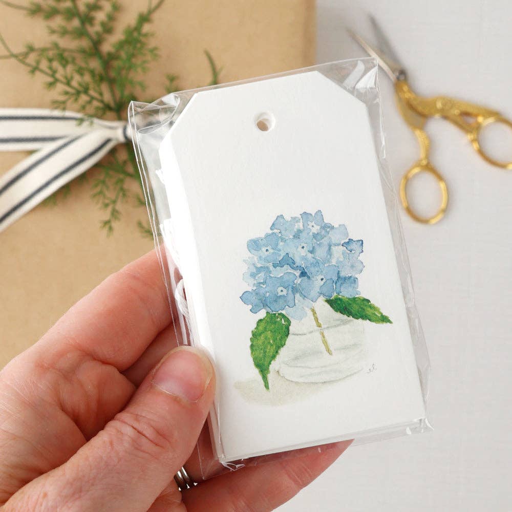 emily lex studio - Wholesale Gift Tag - hydrangea gift tags2