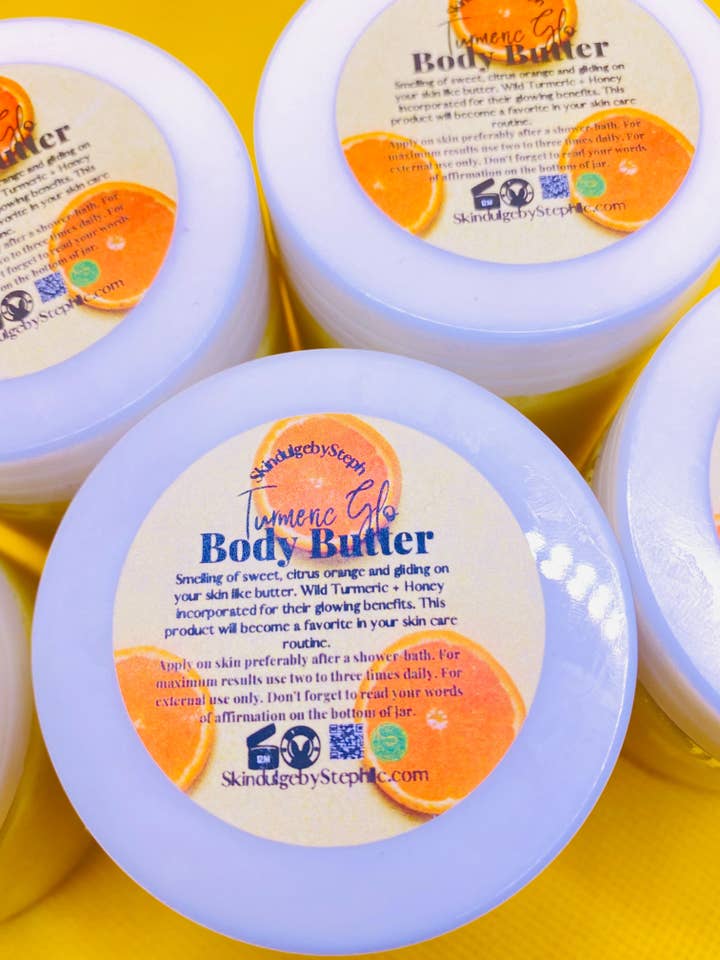 Manteiga Corporal Turmeric Glo por atacado de SkindulgebySteph