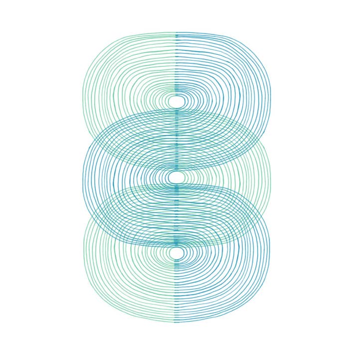 Gaspar Gou - Wholesale Screen Printed T-Shirt - Men's - Double S Curve Charlie Tee6