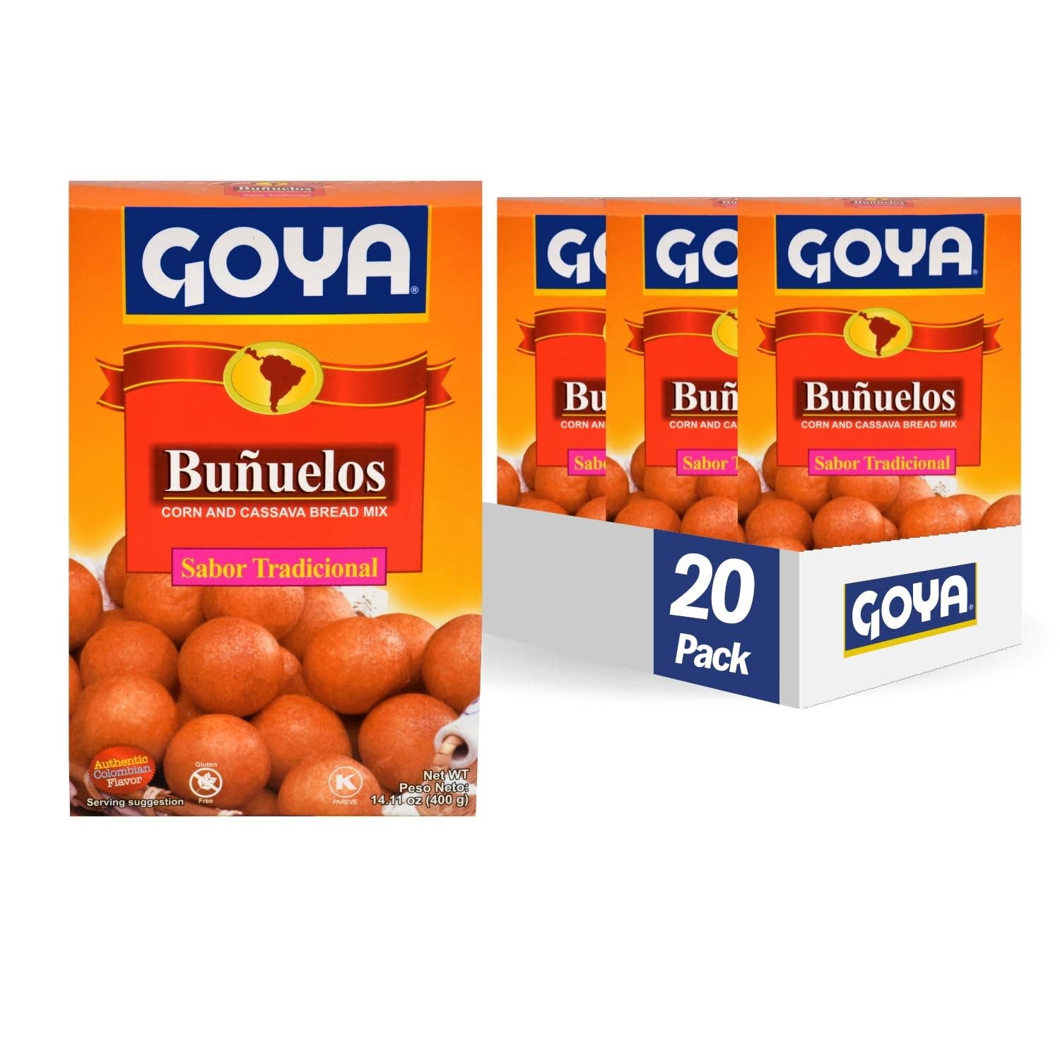 L&F Universal Goods - Wholesale Bread Mix - GOYA Bunuelos 20/14.1OZ0