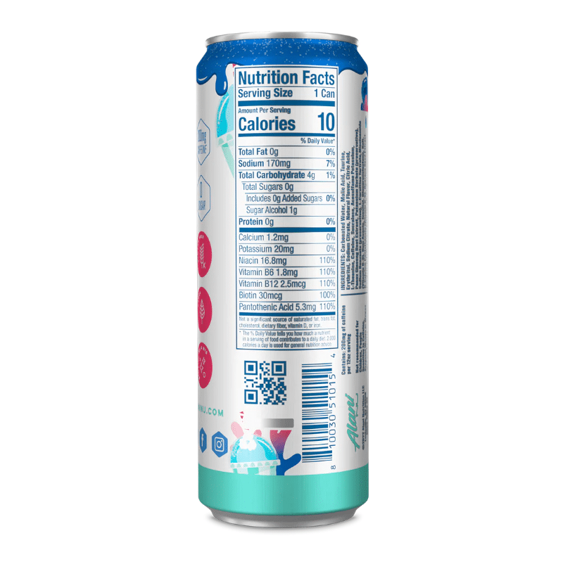 L&F Universal Goods - Vendita all'ingrosso Bevande isotoniche/energetiche - Alani Nu Energy - 12 Pz - 12 Oz - Blue Slush1