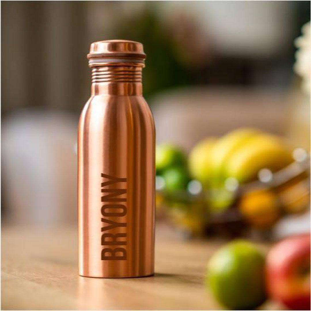 Global WAKEcup - Wholesale Waterfles - Gegraveerde waterfles van puur koper4