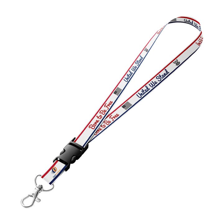 RapidWristbands - Wholesale Lanyard - Unisex - 50 pcs Pack Custom Double Side Full Color Print Lanyard