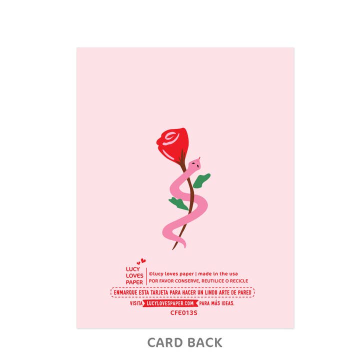 Lucy Loves Paper - Wholesale Friendship Card - Howdy Chica | Cowgirl Boot Spanglish Card1