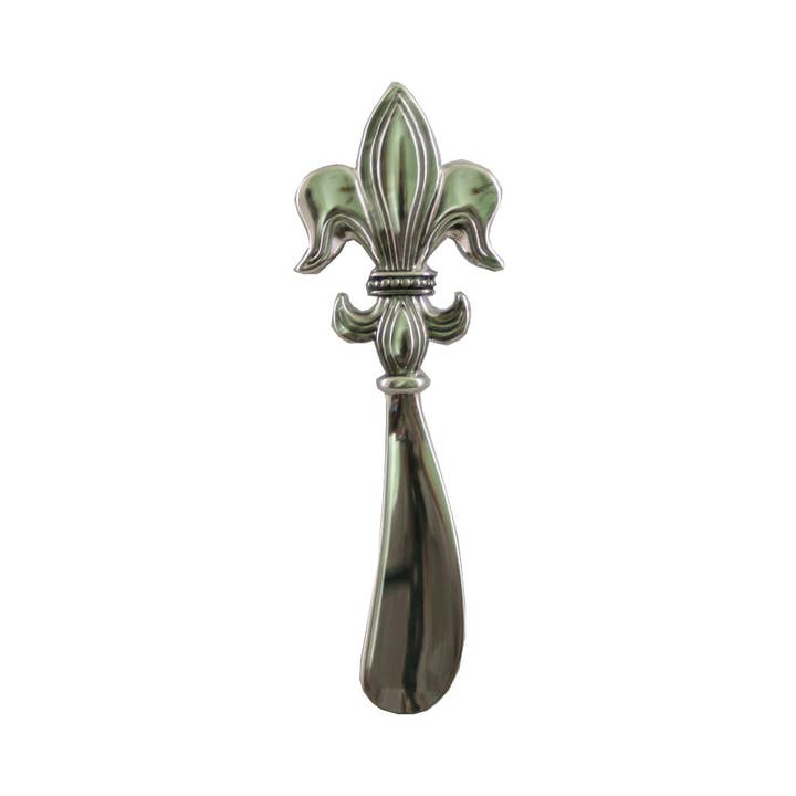 Metal Spreader Knife - Fleur de Lis for wholesale by Out of the Woods of Oregon