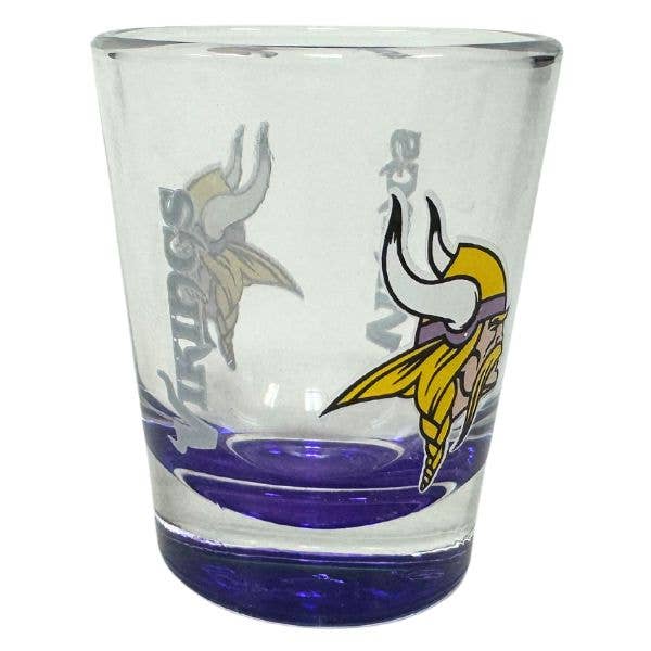 Minnesota Vikings Shot Glasses - The Elite Fade Style for wholesale by St. Louis Wholesale LLC