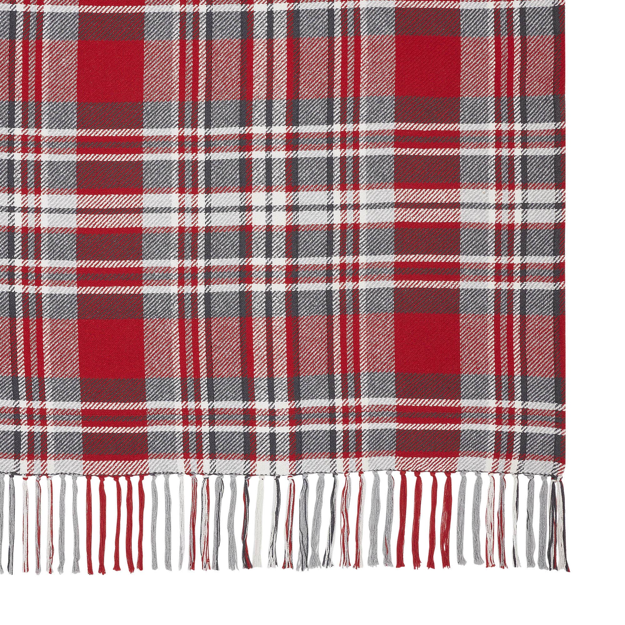VHC Brands - Vente Plaids - Plaid tissé à carreaux Gregor 50 x 605