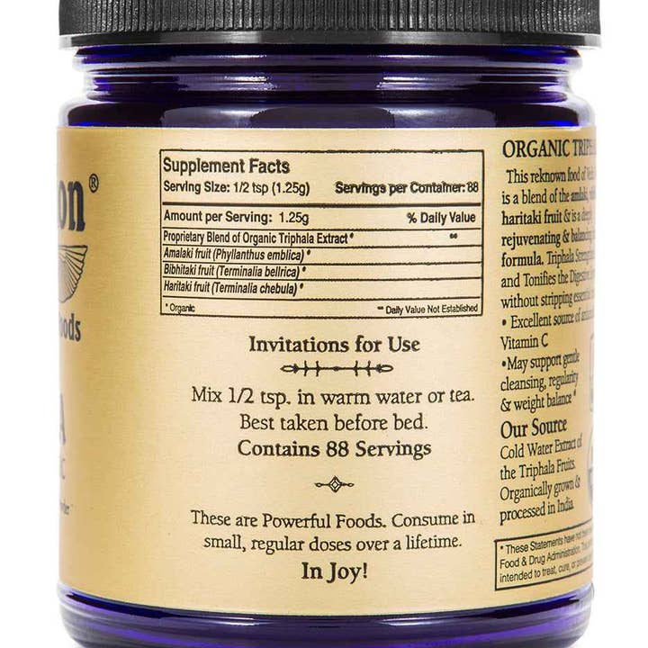 Sun Potion - Wholesale Protein/superfood powder - Triphala (Organic Cold Water Extract Powder)4