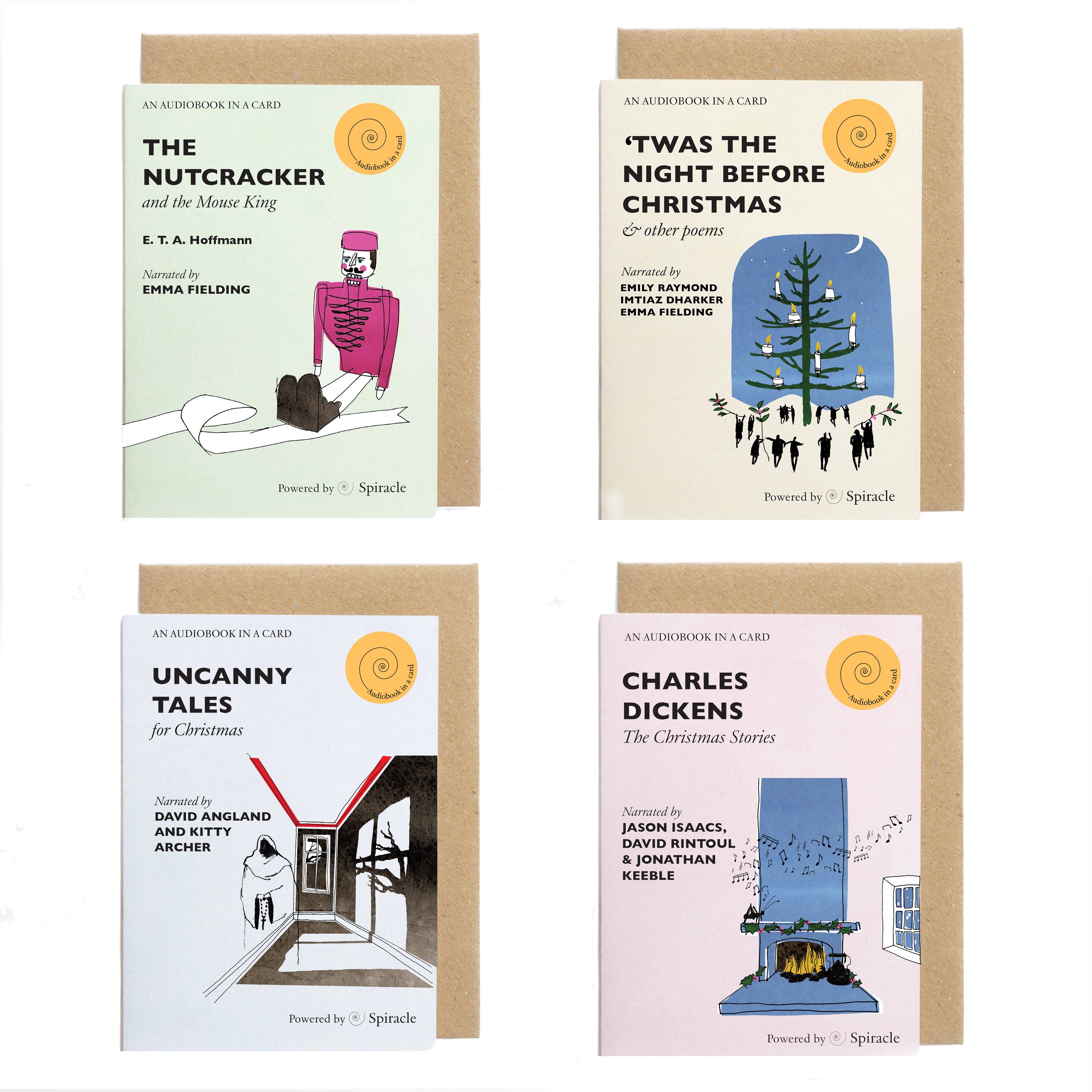 Spiracle Audiobooks - Wholesale Christmas Card - ’Twas the Night Before Christmas Audiobook Gift11