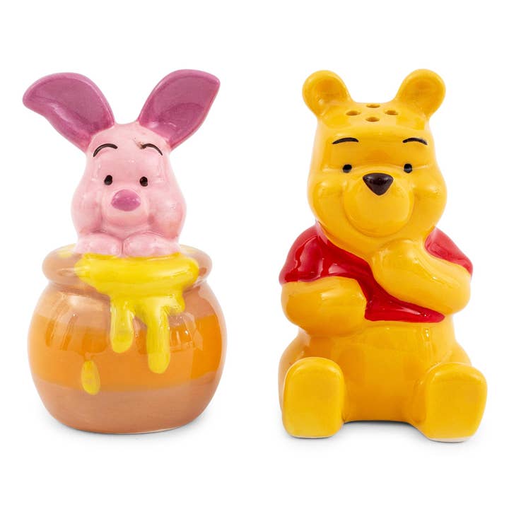 Disney Winnie The Pooh And Piglet Salt and Pepper Shakers | Set of 2 for wholesale by Toynk