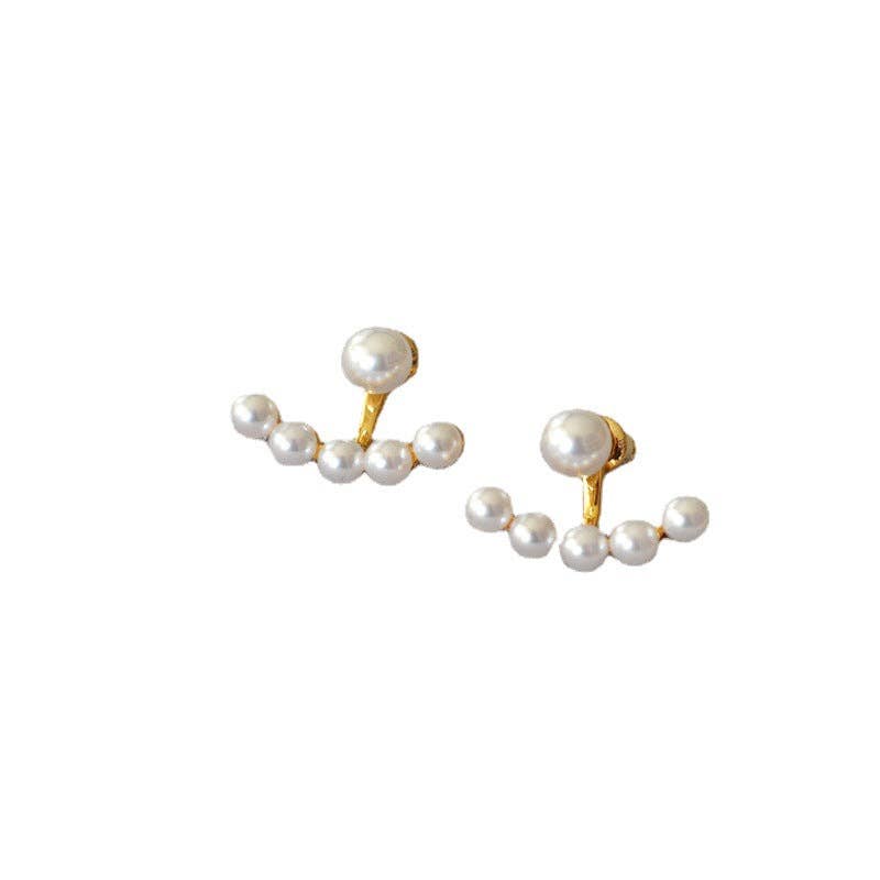 Revelari - Wholesale Cuff/Wrap Earrings - Gold & Pearl Ear Cuff Earrings – Elegant Design2