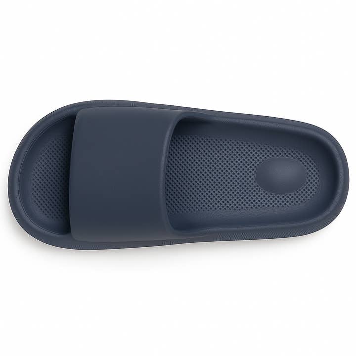 JOJ MAKLY Wholesale - Wholesale Slides - Men's - 24‑Pair Wholesale Men’s EVA Pillow Walk Slides –US 7-1220