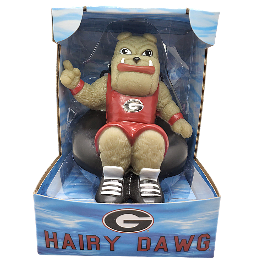 Rubber Tubbers - Wholesale Bath Toy - Baby - University of Georgia - Bulldogs - Hairy Dawg - Premium Bath5