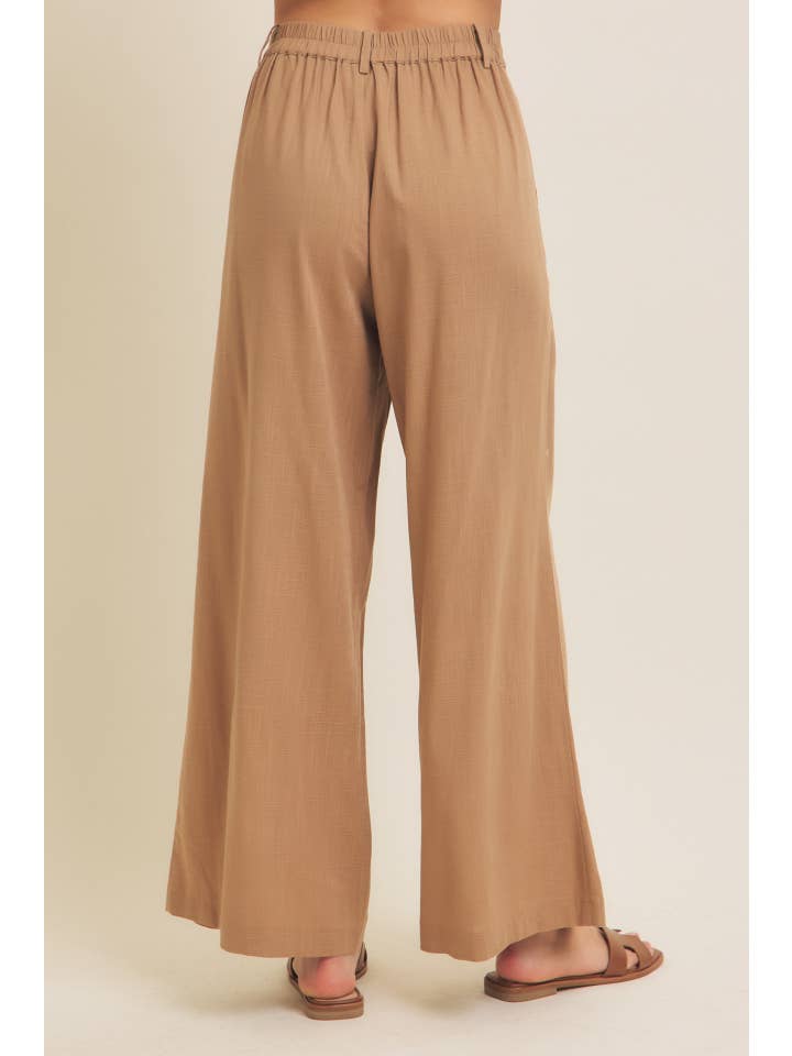 in february - Wholesale Pants - Women's - MINIMALIST MUSE DRAPEY WIDE-LEG LINEN TROUSERS6
