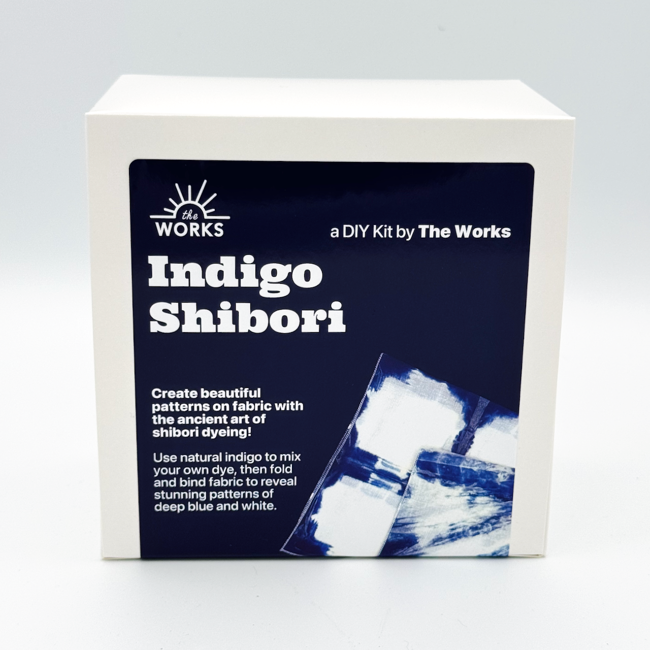 The Works Seattle - Wholesale DIY Craft Kit - Indigo Shibori DIY Kit2