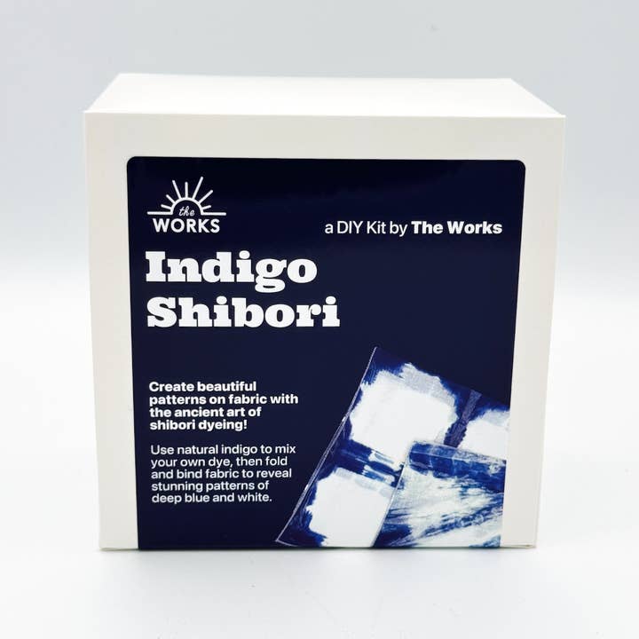 The Works Seattle - Wholesale DIY Craft Kit - Indigo Shibori DIY Kit2