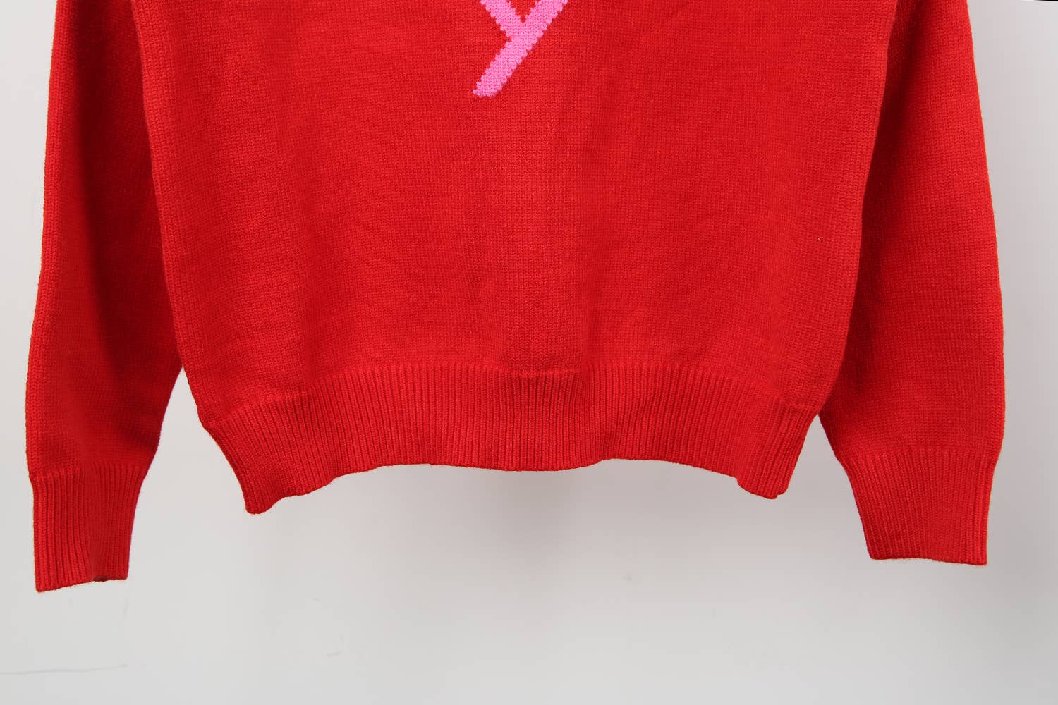 Hope & Sunshine - Wholesale Knit Sweater - Women's - Valentine's Heart Pullover Sweater34