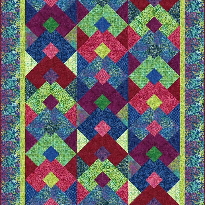 The Whimsical Workshop - Wholesale Craft Sewing Kit - Cut Gems - Quilt Pattern | Fabric Kit