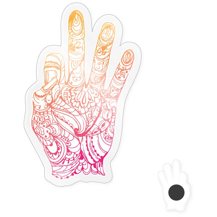 Morris Magnets - Wholesale Magnet - Magnet - Zentangle Mudra 1