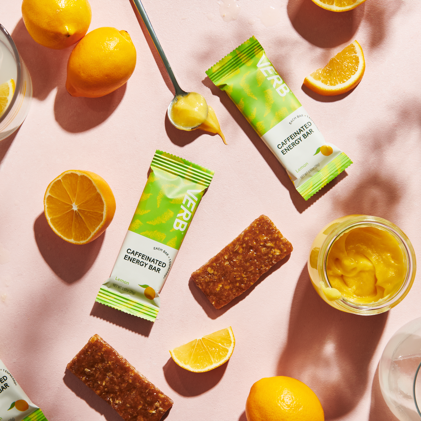 Verb Energy - Wholesale Snack Bar - Caffeinated Snack Bar, Lemon6